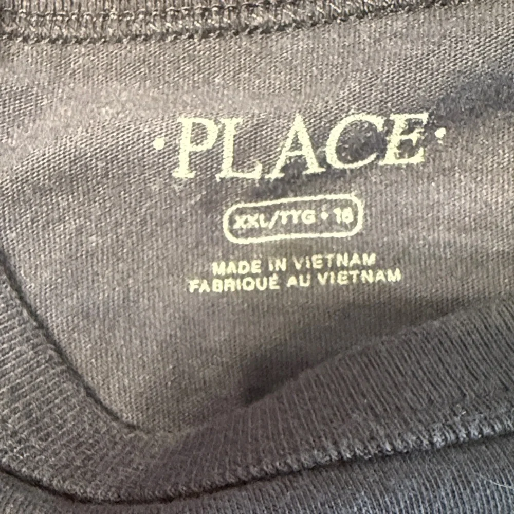 Place Kids Short Sleeve Tees - Red, Beige, Navy, Size 16